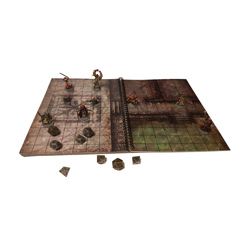The Big Book of Sci-Fi Battle Mats for Tabletop RPGs