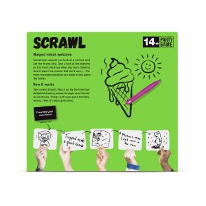 Scrawl party game