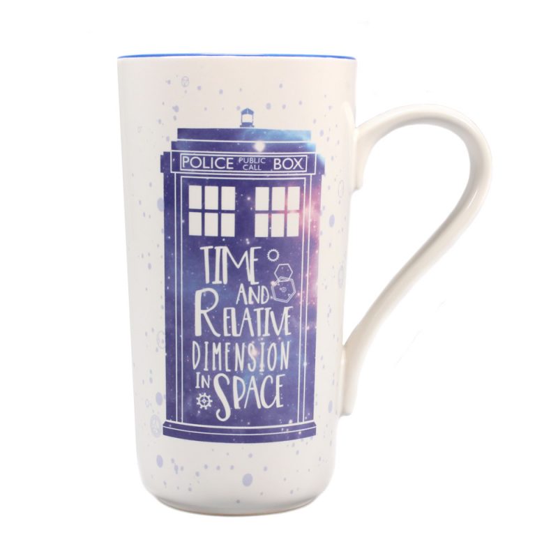 Doctor Who Tardis Latte Mug | EH Gaming Online Store