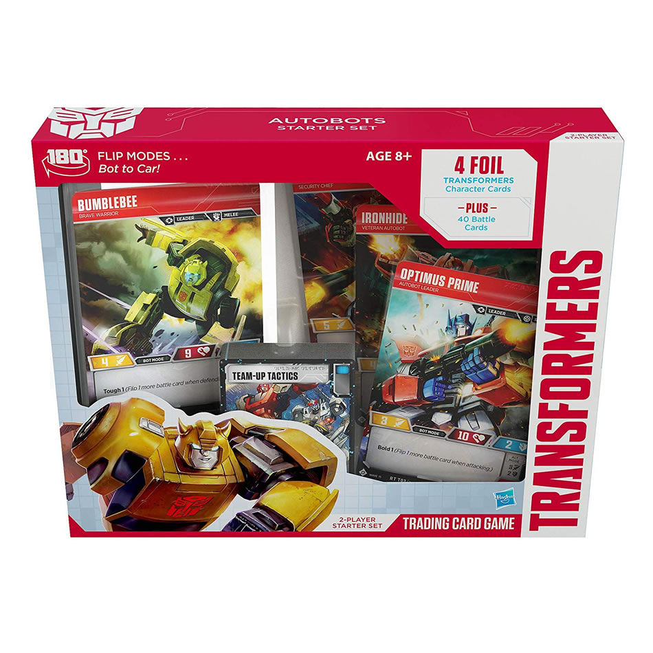 Transformers La Tarjeta Juego Starter Set-Nuevo Y En Caja 