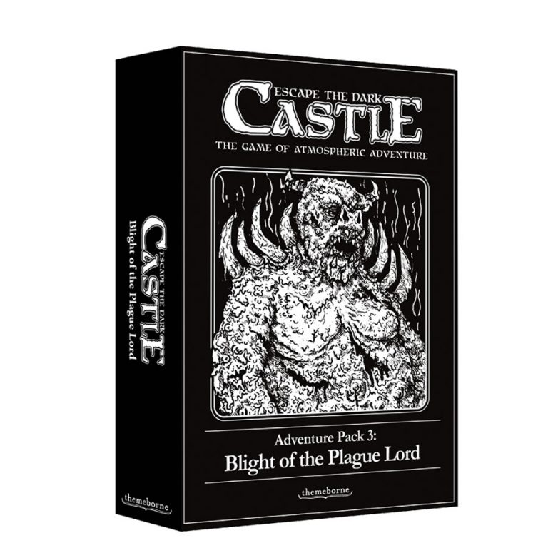 Blight Of The Plague Lord Expansion – Escape The Dark Castle Board Game By Asmodee