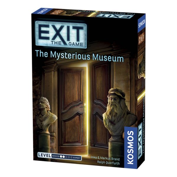 The Mysterious Museum Exit escape room game by Kosmos