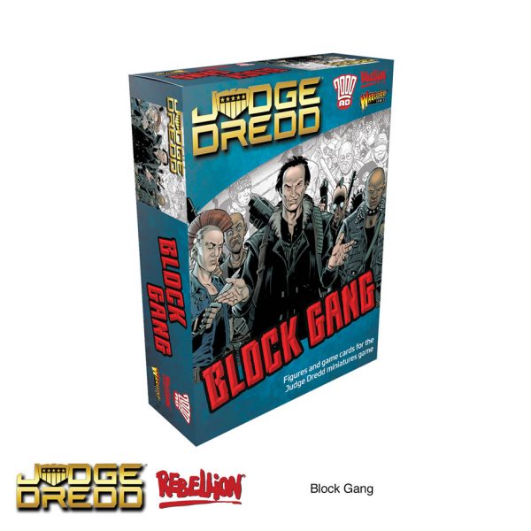 lock Gang expansion pack Dredd miniatures game