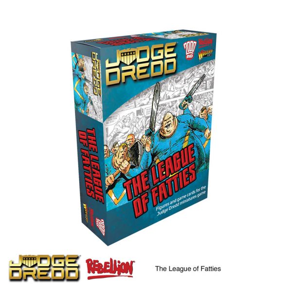 The League of Fatties expansion pack Dredd Miniatures Game