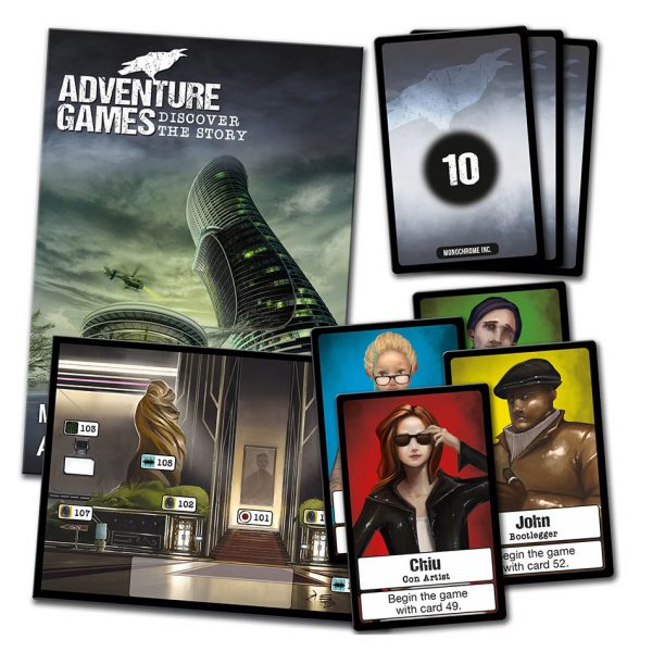 Adventure Games Monochrome Inc. contents