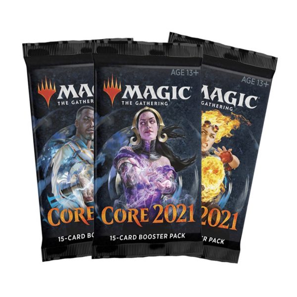 magic the gathering core set 2021 booster packs uk