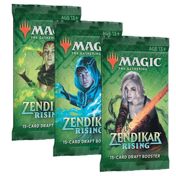 magic the gathering Zendikar Rising Draft Booster Pack