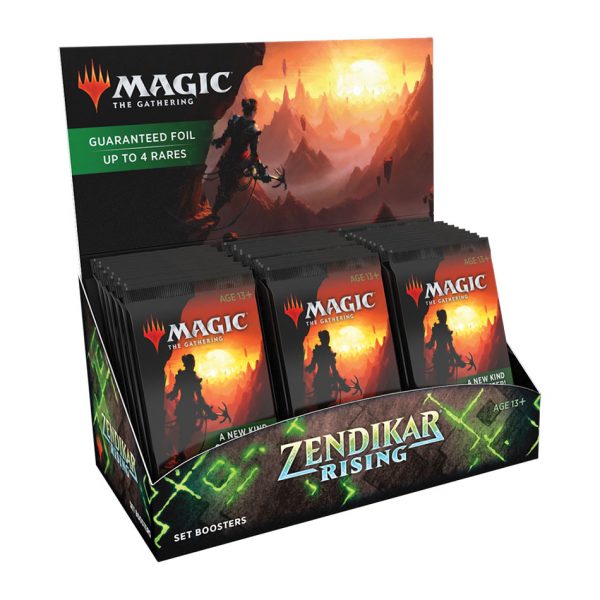 Magic The Gathering Zendikar Rising Set Booster Box