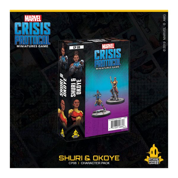 Shuri & Okoye Marvel Crisis Protocol Character Pack