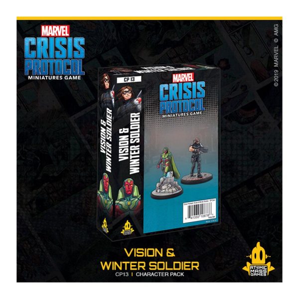 Vision & Winter Soldier character pack for marvel crisis protocol