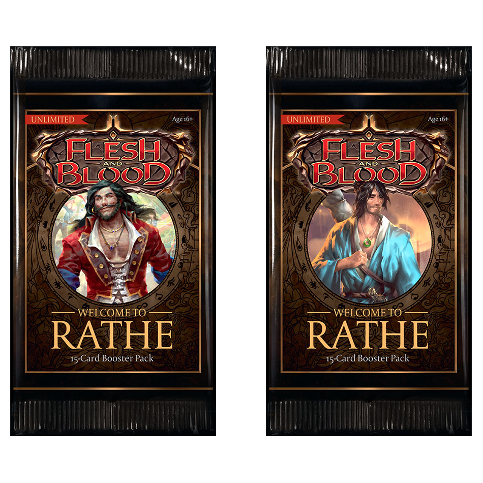 Flesh and Blood TCG Welcome To Rathe Unlimited Booster Box Display NEU & OVP 