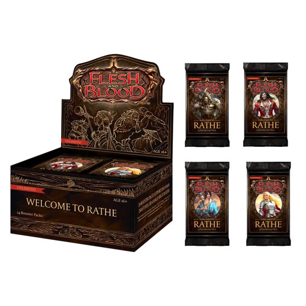 Flesh & Blood Welcome to Rathe Unlimited Booster Box