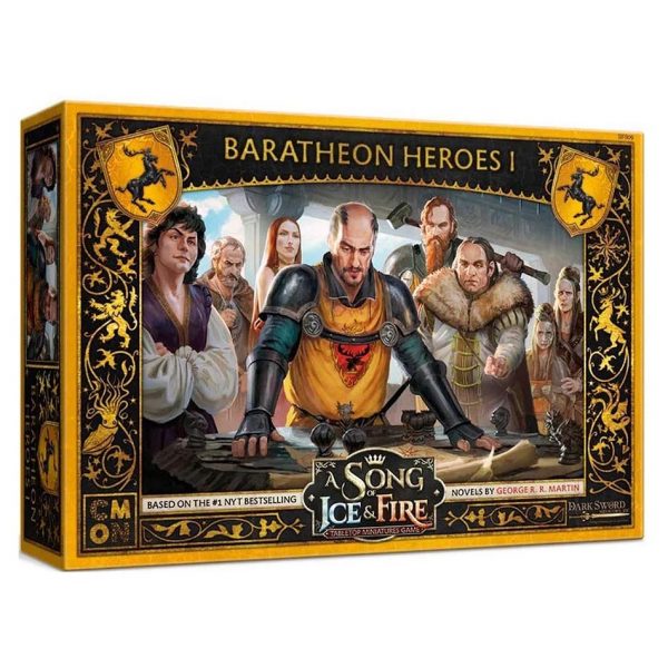 Baratheon Heroes 1 Unit Expansion - A Song of Ice & Fire Tabletop Miniatures Game