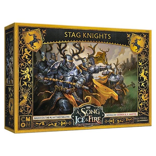 Baratheon Stag Knights Unit Expansion - A Song of Ice & Fire Tabletop Miniatures Game