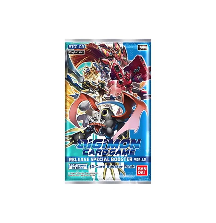 Digimon Card Game BT01-03 Special Booster Ver 1.5 Single cards C e U