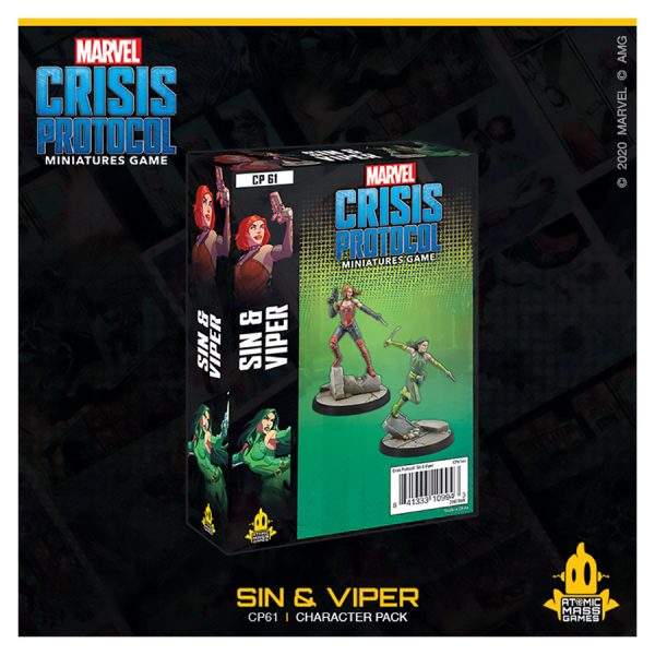 Sin& Viper Character Pack - Marvel Crisis Protocol