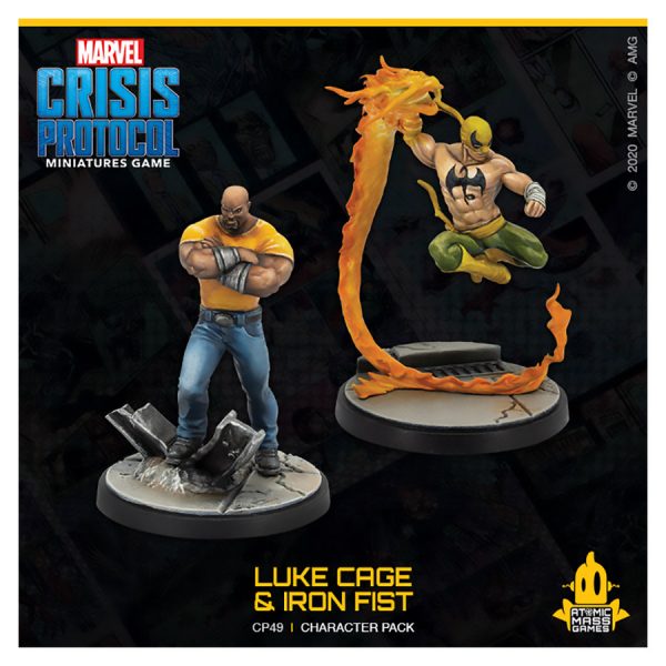 Luke Cage & Iron Fist Character Pack - Marvel Crisis Protocol
