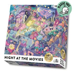 Night At The Movies Jigsaw Puzzle Game - Big Potato Games