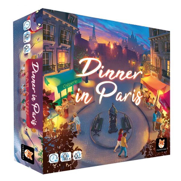 Dinner in Paris Board Game