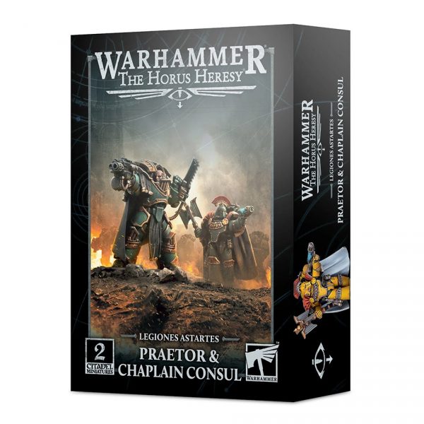 Warhammer The Horus Heresy Praetor & Chaplain Consul (Legiones Astartes)