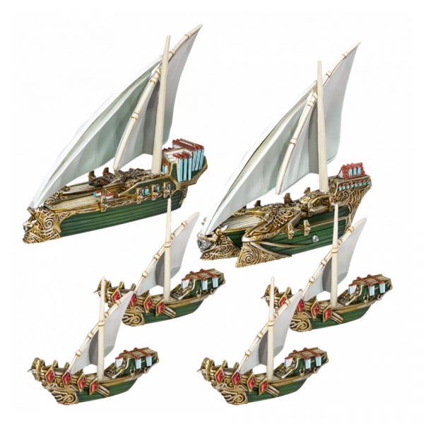 Kings of War Armada: Elf Booster Fleet