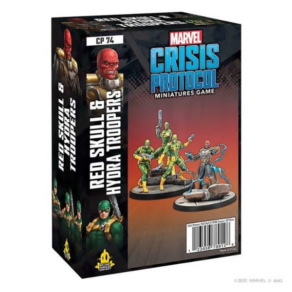 Red Skull & Hydra Troopers Character Pack - Marvel Crisis Protocol