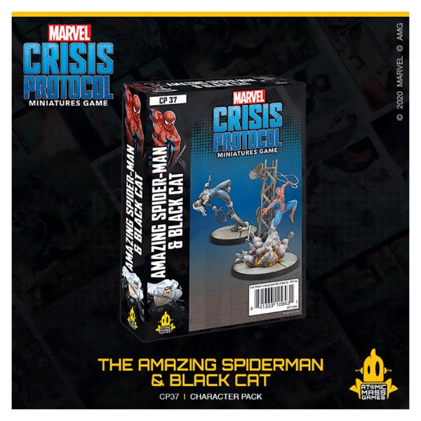 Amazing Spider-Man and Black Cat: Marvel Crisis Protocol Miniatures Game