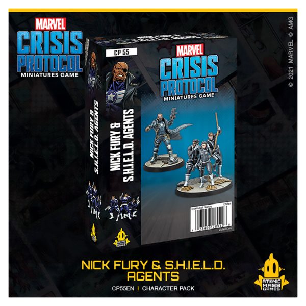 Nick Fury & S.H.I.E.L.D. Agents Character Pack - Marvel Crisis Protocol