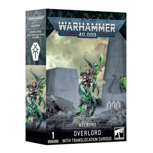 Warhammer 40K: Necrons - Overlord with Translocation Shroud