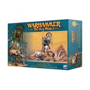 Warhammer The Old World: Tomb King on Necrolith Bone Dragon