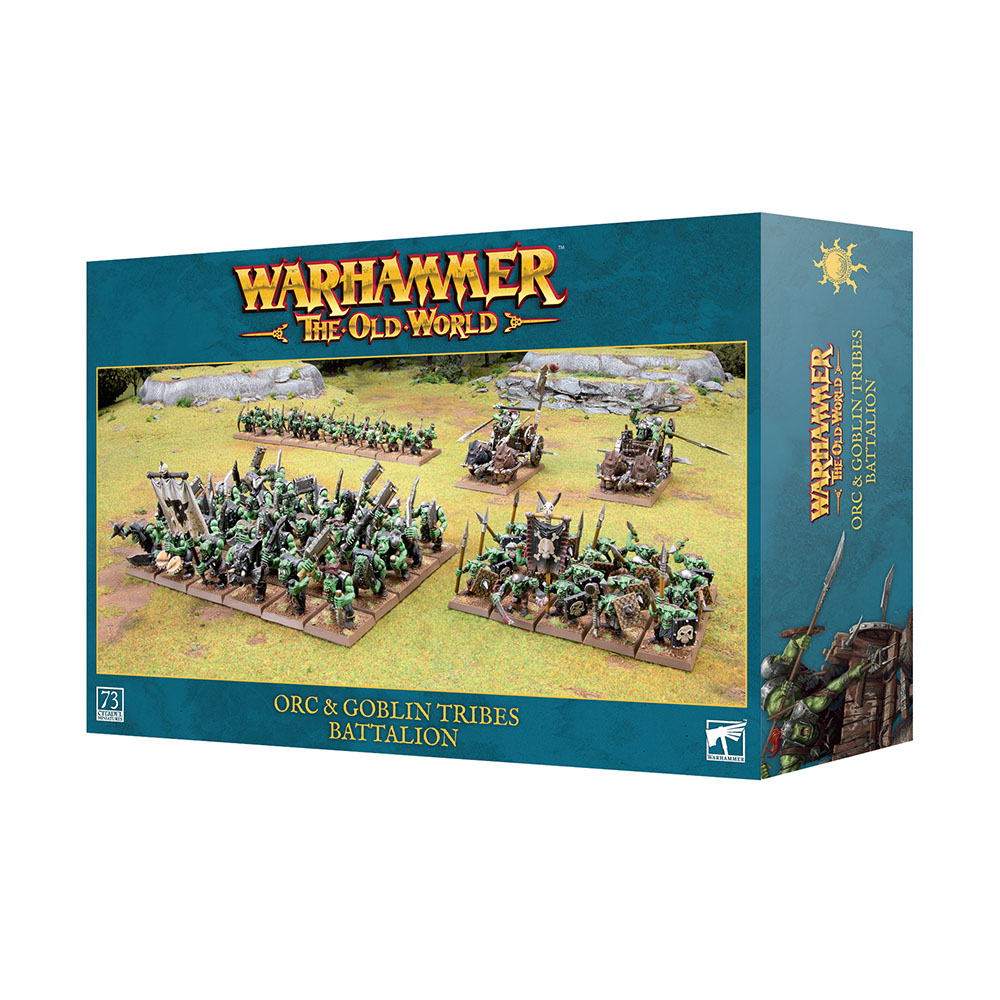 Warhammer The Old World - Boîte Night Goblin Mob (Orc & Goblin Tribes) - Figurines à Peindre Et Assembler