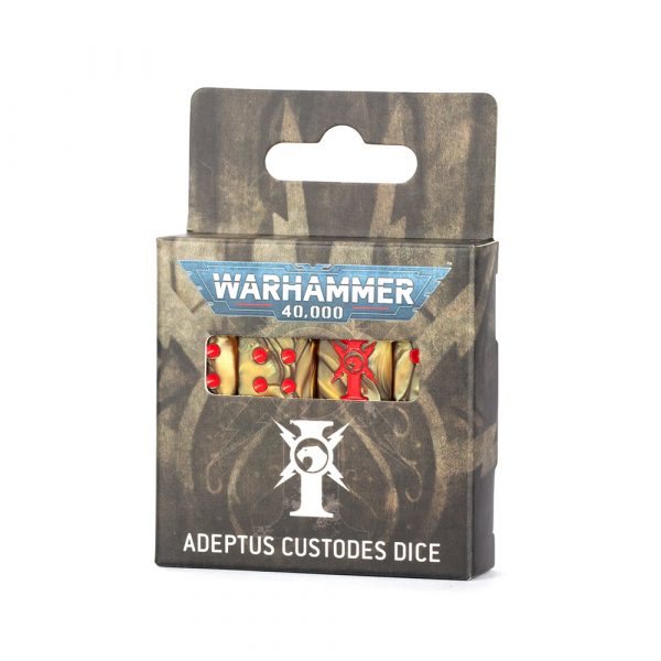 Warhammer 40K: Adeptus Custodes - Dice Set