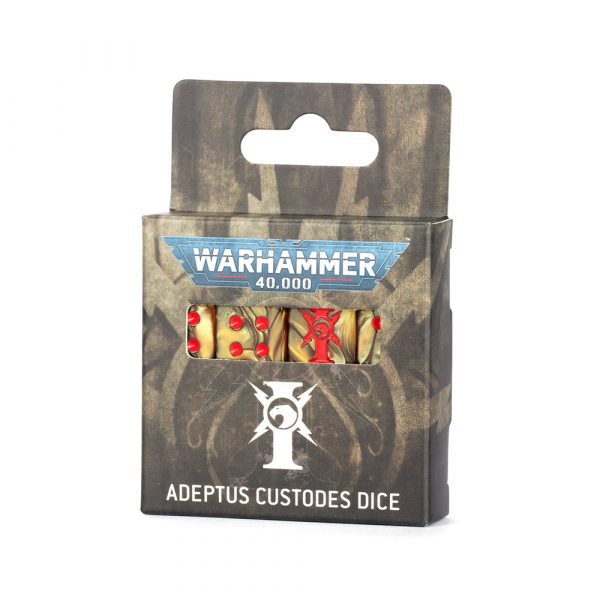 Warhammer 40K: Adeptus Custodes - Dice Set