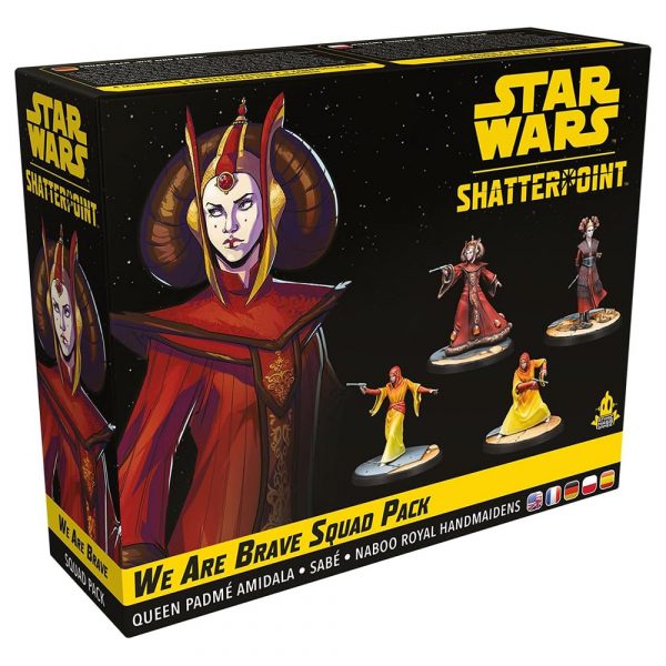 Star Wars Shatterpoint: We Are Brave Squad Pack (Padme Amidala)