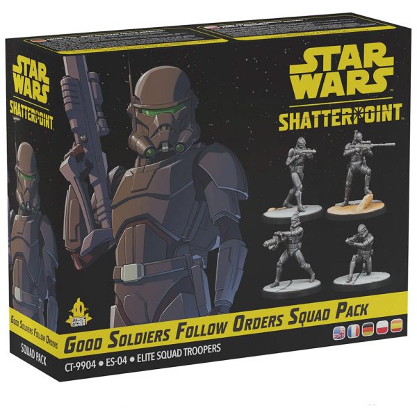 Star Wars Shatterpoint Good Soldiers Follow Orders Squad Pack