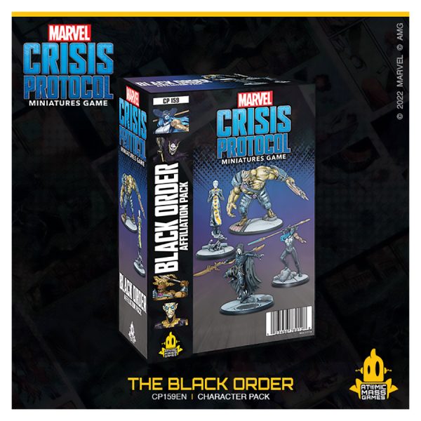 Black Order Affiliation Pack Marvel Crisis Protocol