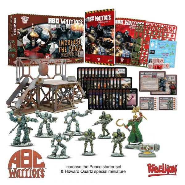 ABC Warriors Increase the Peace Starter Set 2000AD Miniatures Game
