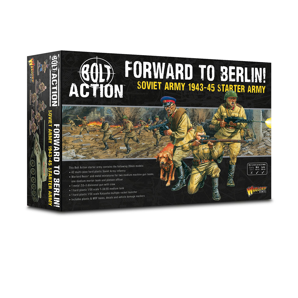 Bolt Action Forward to Berlin Soviet Army 1943-45 Starter
