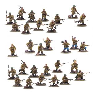 Bolt Action Soviet Army Infantry Platoon