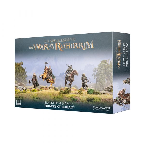 Middle-Earth Strategy Battle Game Haleth & Hama Princes of Rohan