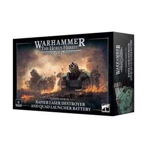 Warhammer The Horus Heresy Legiones Astartes Rapier Laser Destroyer and Quad Launcher Battery