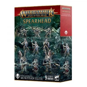 Warhammer Age of Sigmar Mortisan Elite Ossiarch Bonereapers Spearhead