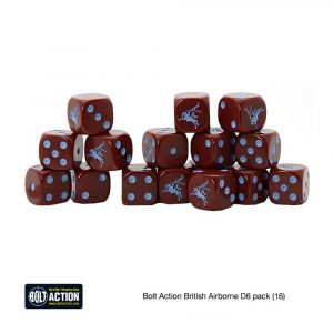 Bolt Action British Airborne D6 dice pack