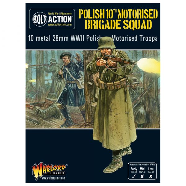 Bolt Action Polish 10th Motorised Brigade Squad