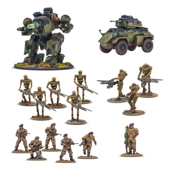Konflikt '47: British Commonwealth Starter Army