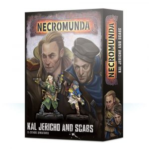 Necromunda Kal Jericho and Scabs