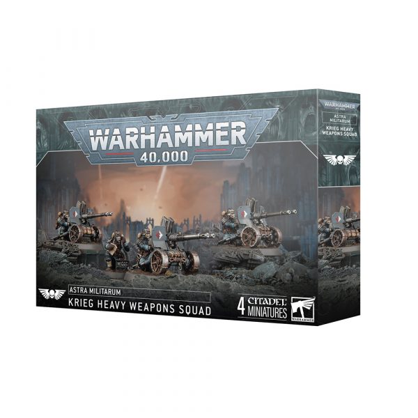 Warhammer 40K Astra Militarum Heavy Weapons Squad