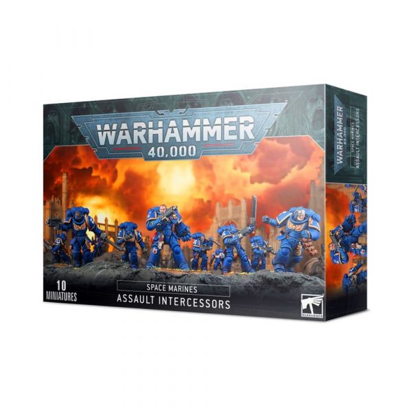Warhammer 40K Space Marines Assault Intercessors