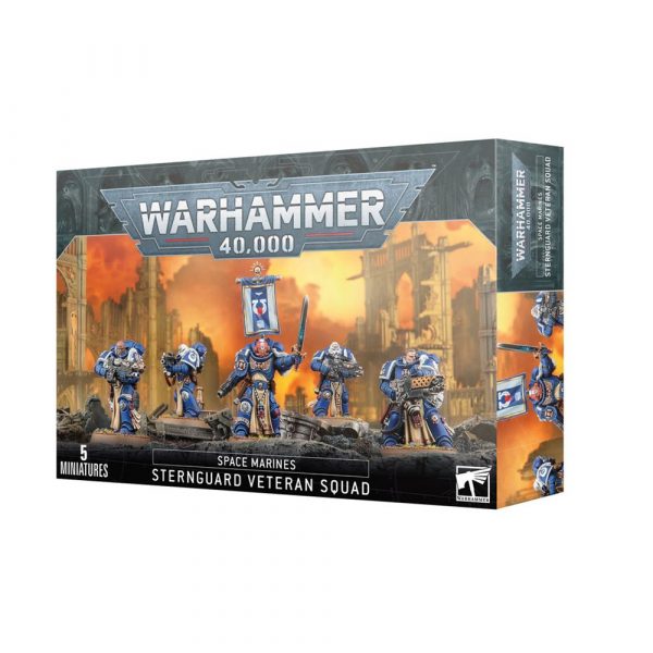 Warhammer 40K Space Marines Sternguard Veteran Squad