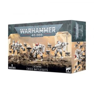 Warhammer 40K Tau Empire XV8 Crisis Battlesuit Team